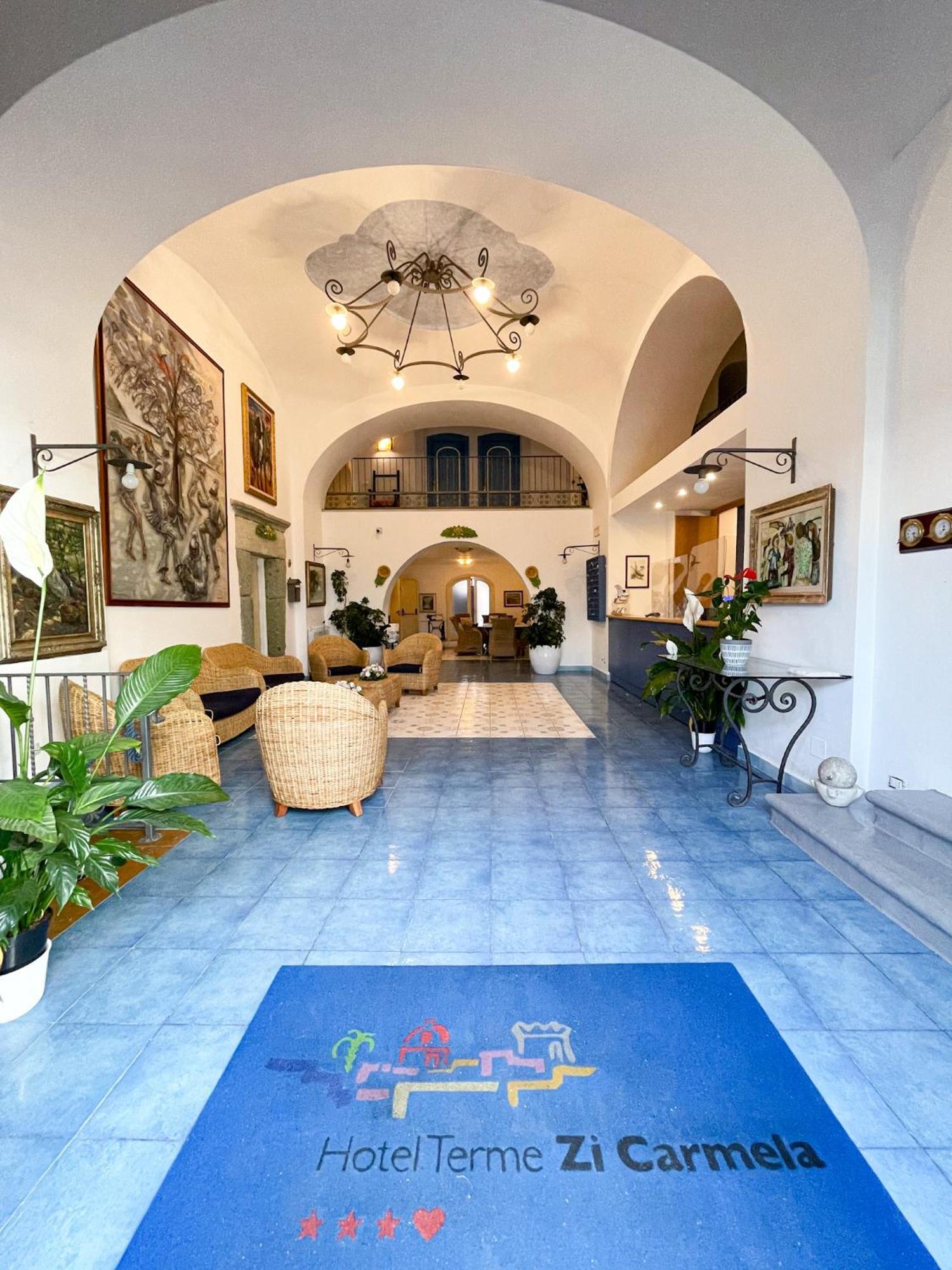 Hotel Terme Zi Carmela Forio di Ischia Esterno foto