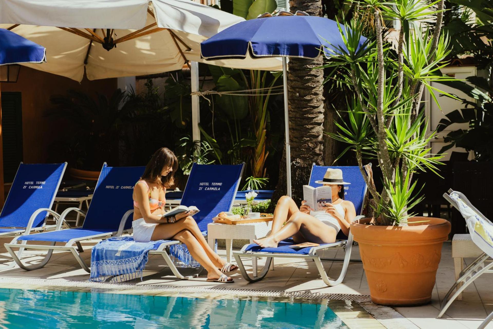 Hotel Terme Zi Carmela Forio di Ischia Esterno foto